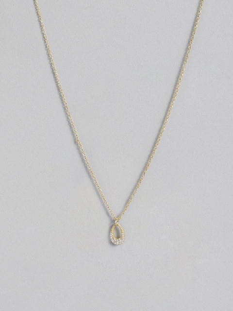 

Accessorize Gold-Toned Chain with Pendant