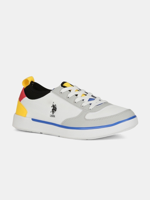 

U.S. Polo Assn. Men White Sneakers
