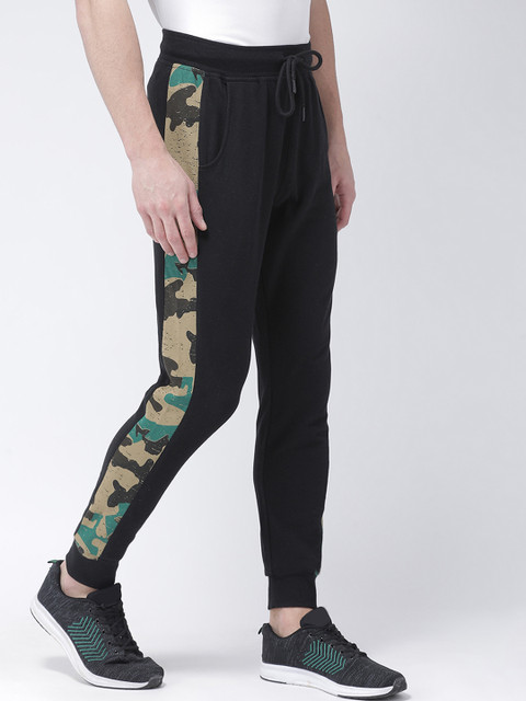

Club York Men Black Solid Slim-Fit Joggers