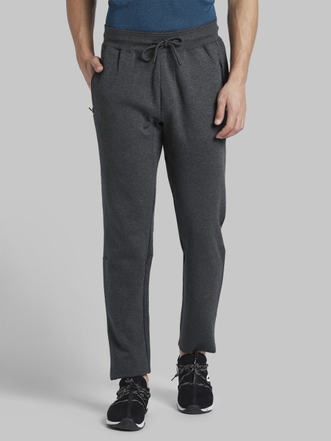 

Parx Men Grey Solid Track Pants
