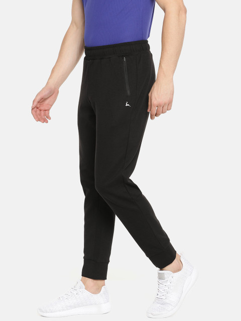 

Parx Men Black Solid Joggers