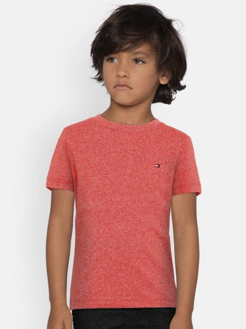 

Tommy Hilfiger Boys Coral Solid Round Neck T-shirt