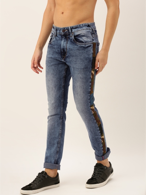 

Moda Rapido Men Blue Skinny Fit Mid-Rise Clean Look Stretchable Jeans