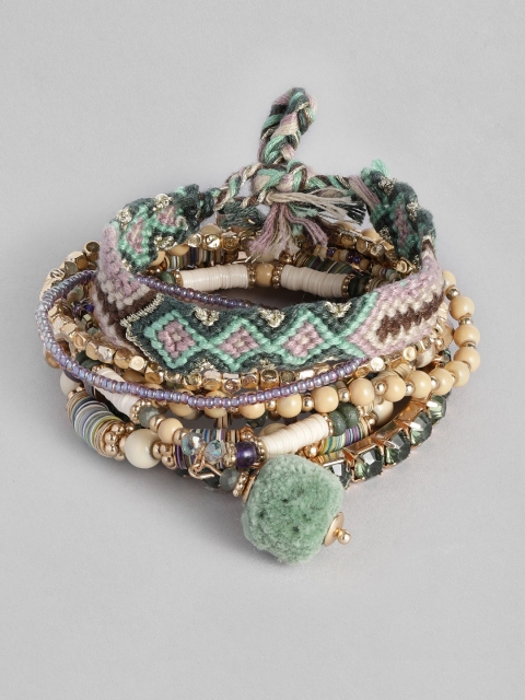 

Accessorize Set of 10 Multi Coloured Bracelets