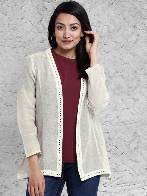 

IMARA Lippan Cream-Coloured Shrug