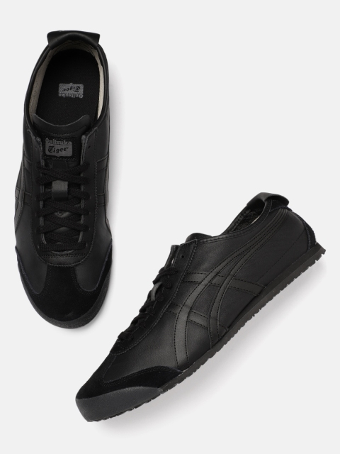 

Onitsuka Tiger Unisex Mexico 66 Black Sneakers