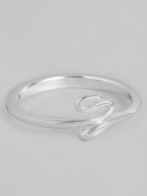 

Accessorize Women Silver-Toned Snake Design Finger Ring