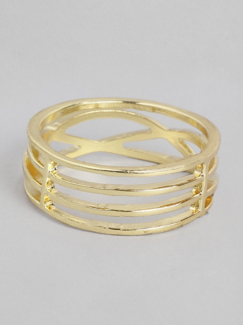 

Accessorize Women Gold-Toned Lattice Finger Ring