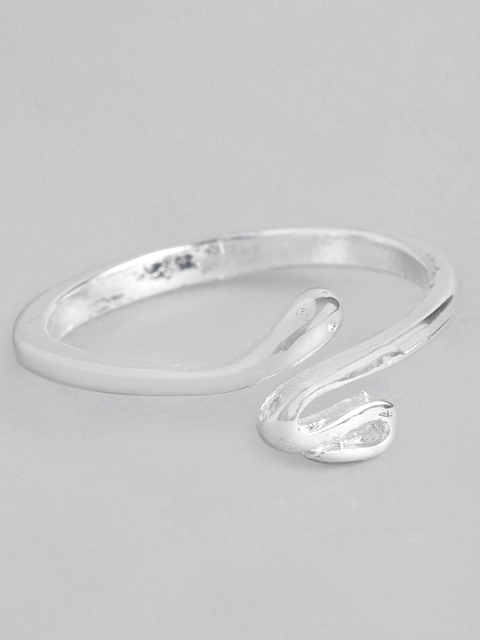 

Accessorize Women Silver-Toned Snake Design Finger Ring