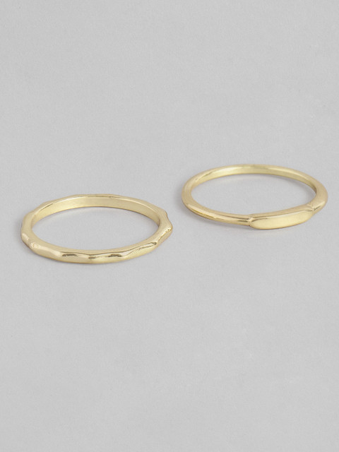 

Accessorize Women Gold-Toned Set Of 2 Finger Rings