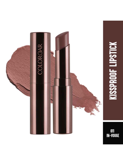 

Colorbar Kissproof Vegan Lipstick with Vitamin E 3 g - In Vogue 011, Coffee brown