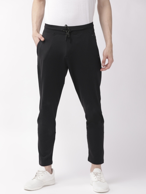 

Marks & Spencer Men Black Solid Track Pants