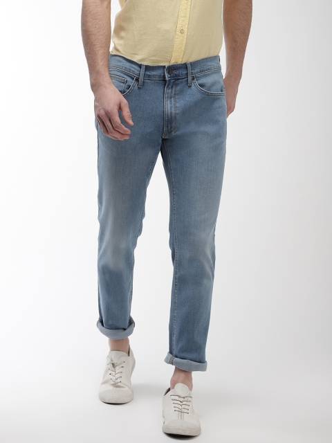 

Marks & Spencer Men Blue Slim Fit Mid-Rise Clean Look Stretchable Jeans