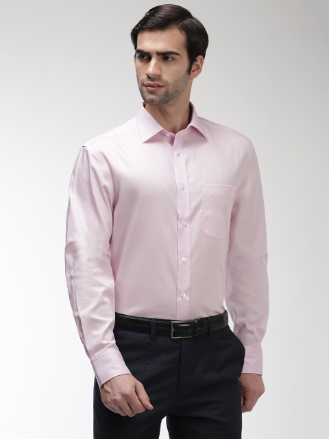 

Marks & Spencer Men Pink Solid Formal Shirt