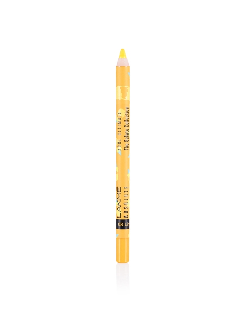

Lakme Absolute Kohl Ultimate The Gelato Collection Eyeliner - 08 Limoncello, 1.2 g, Yellow