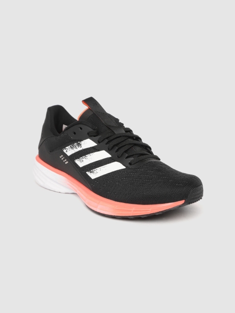 

ADIDAS Women Black Woven Design SL20 Running Shoes