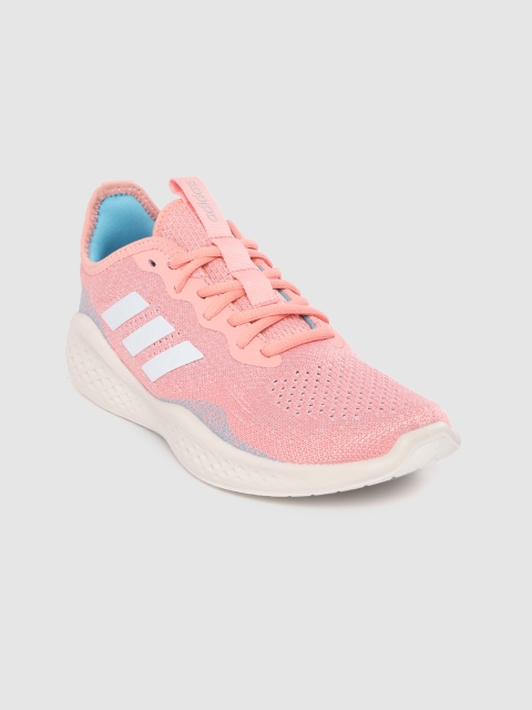 

ADIDAS Women Pink Woven Design Fluidflow Running Shoes