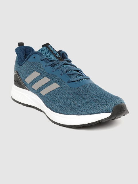 

ADIDAS Men Blue & Black Stargon 1.0 Woven Design Running Shoes