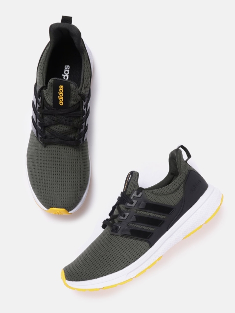 

ADIDAS Men Olive Green Jerzo Running Shoes