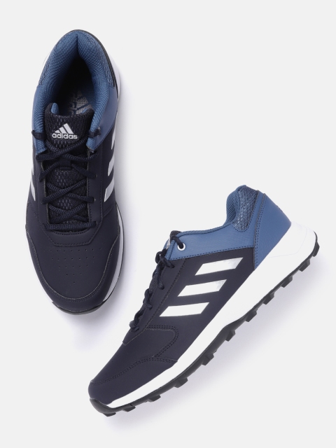 

ADIDAS Men Navy Wind Chaser II Colourblocked Trekking Shoes, Navy blue
