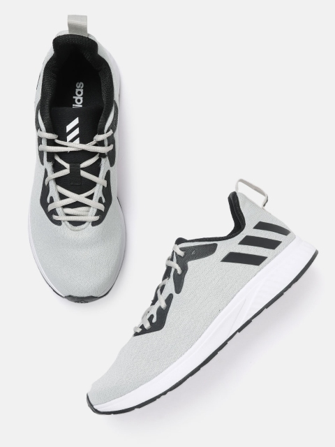 

ADIDAS Men Grey & Black Teebon Running Shoes