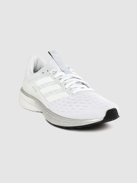 

ADIDAS Women White Woven Design SL20 Running Shoes