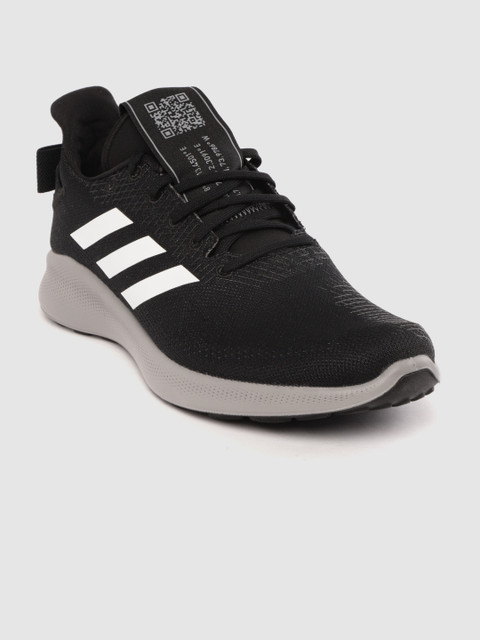 

ADIDAS Men Black Textured SenseBounce + Street Running Shoes