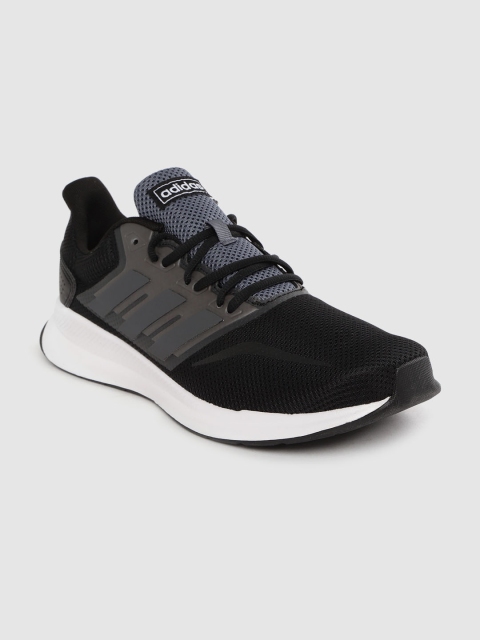 

ADIDAS Men Black & Grey Falcon Running Shoes