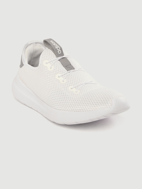 

ADIDAS Men White Woven Design Leonad Sport Inspired Slip-On Running Shoes