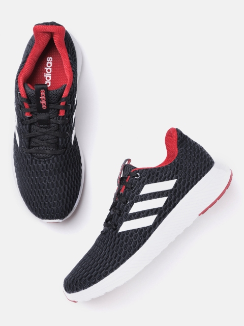 

ADIDAS Men Charcoal Grey & Black Bound Running Shoes