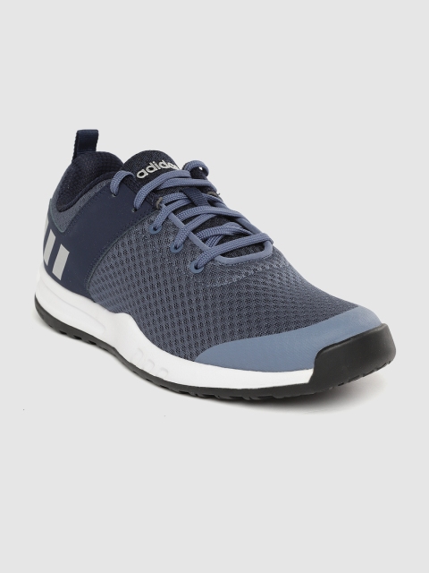

ADIDAS Men Blue Woven Design Victriox Running Shoes