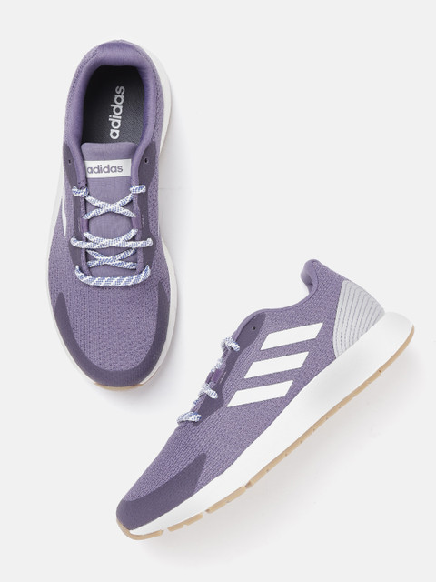 

ADIDAS Women Purple SOORAJ Woven Design Running Shoes