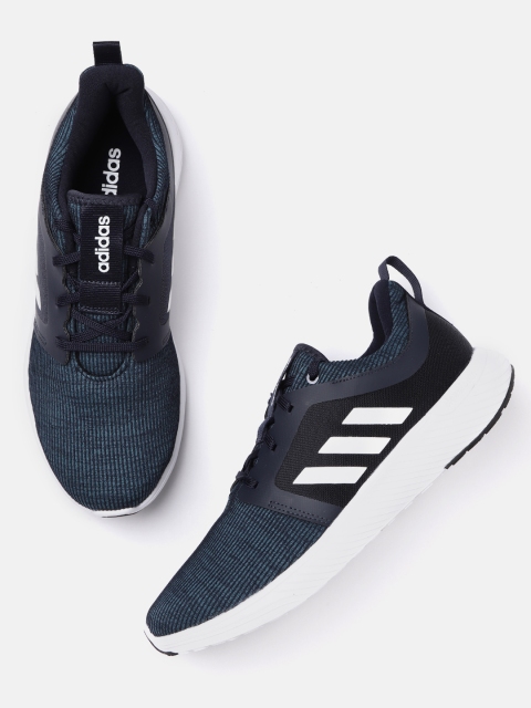 

ADIDAS Men Teal Blue & Navy Thrum Running Shoes