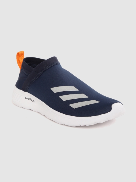 

ADIDAS Men Navy Blue Solid Floy Slip-On Running Shoes
