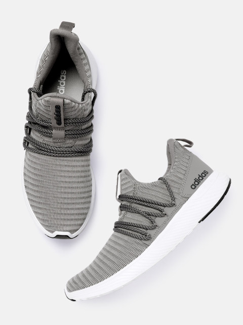 

ADIDAS Men Grey Lace It Woven Design Running Shoes