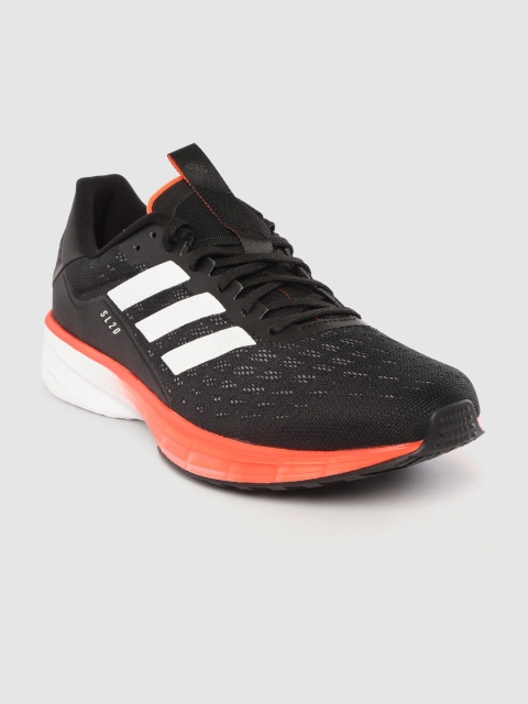 

ADIDAS Men Black Woven Design SL20 Running Shoes