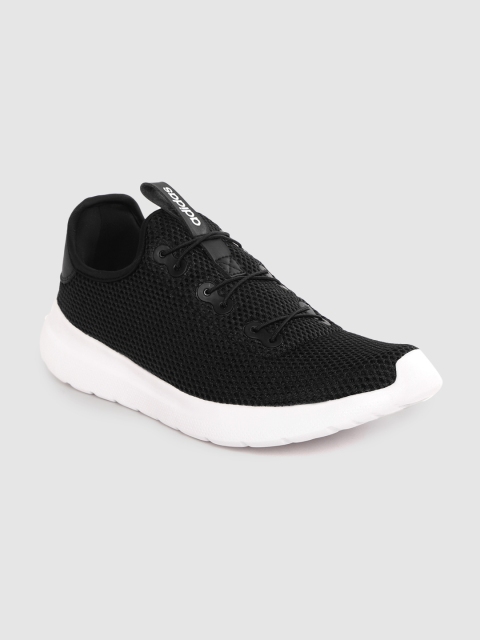 

ADIDAS Men Black Woven Design Leonard Slip-On Running Shoes