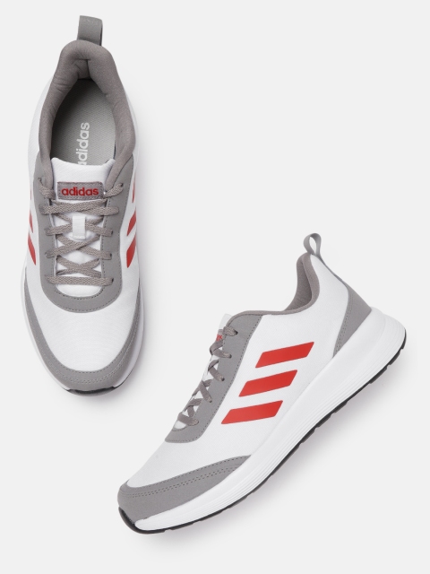 

ADIDAS Men White & Grey Spurt Running Shoes