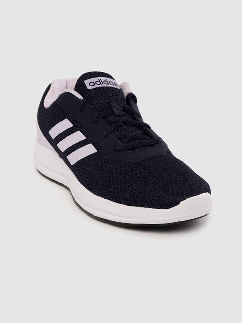 

ADIDAS Women Navy Soar Woven Design Running Shoes, Navy blue