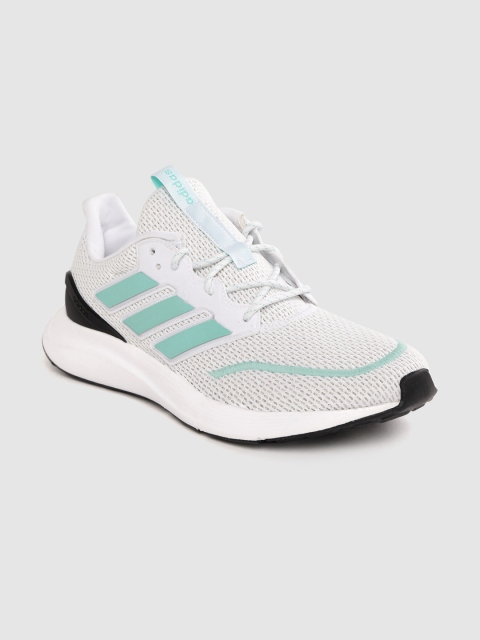 

ADIDAS Men Off-White Woven Design Energyfalcon Running Shoes