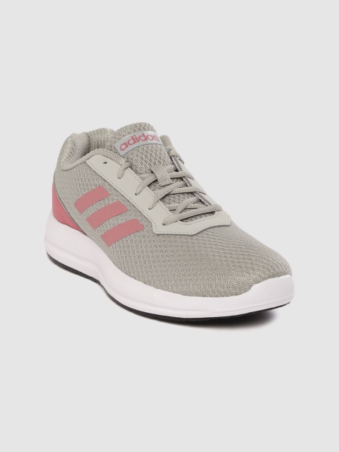 

ADIDAS Women Grey Woven Design Soar Running Shoes