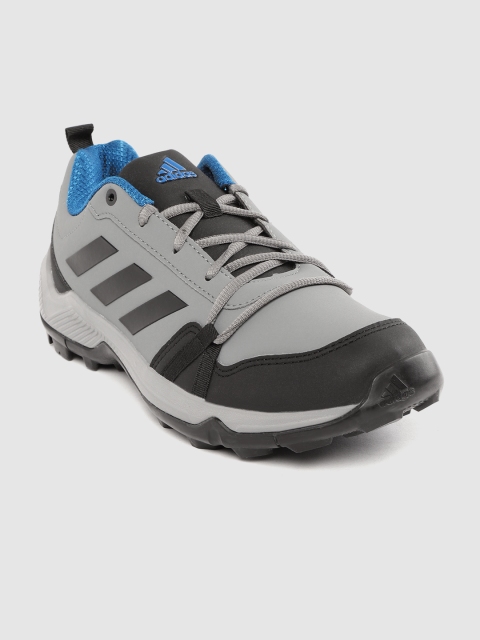 

ADIDAS Men Grey & Black Geocach 19 Solid Trekking Shoes