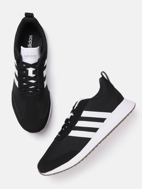 

ADIDAS Men Black & White Run60S Sneakers