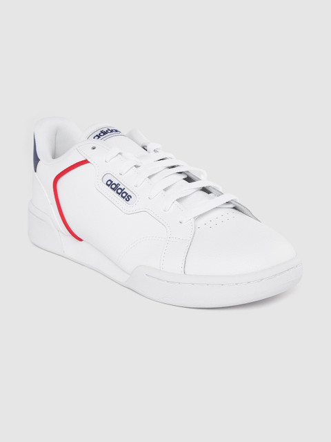 

ADIDAS Men White Solid Leather Roguera Sneakers