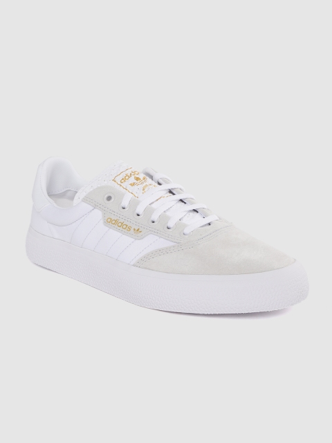 

ADIDAS Originals Unisex White Solid 3MC Skate Shoes