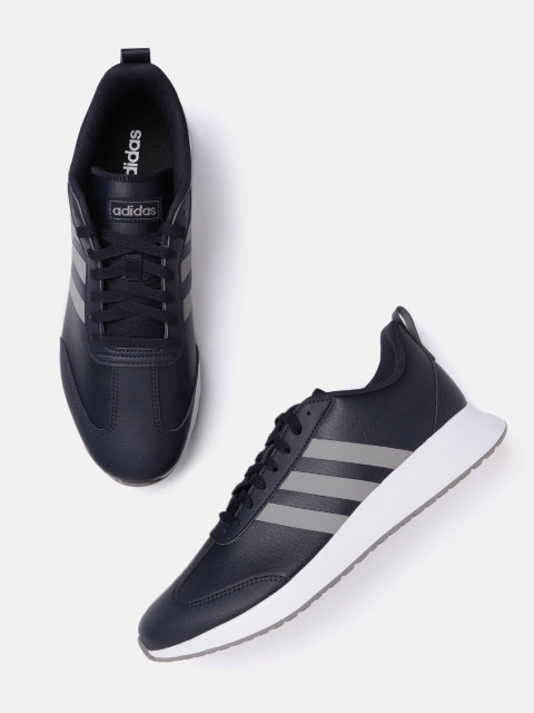 

ADIDAS Men Navy Blue RUN60S Solid Sneakers