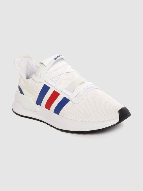 

ADIDAS Originals Men Off-White Woven Design U_Path Run Sneakers