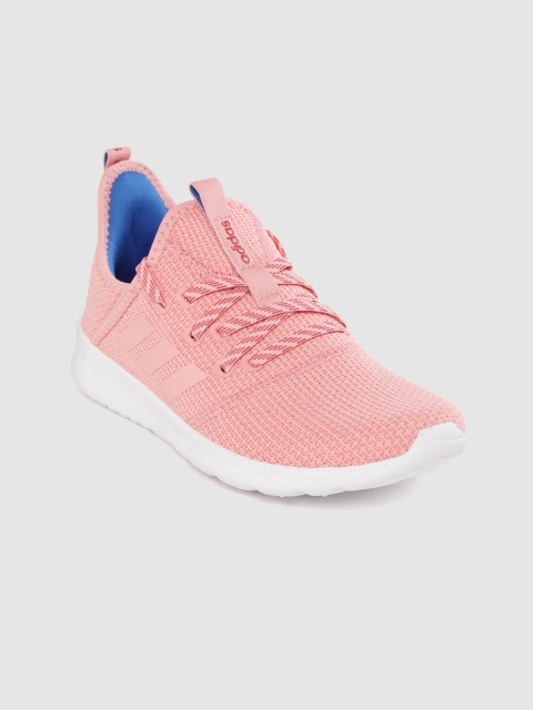 

ADIDAS Women Pink Woven Design Cloudfoam Pure Running Shoes