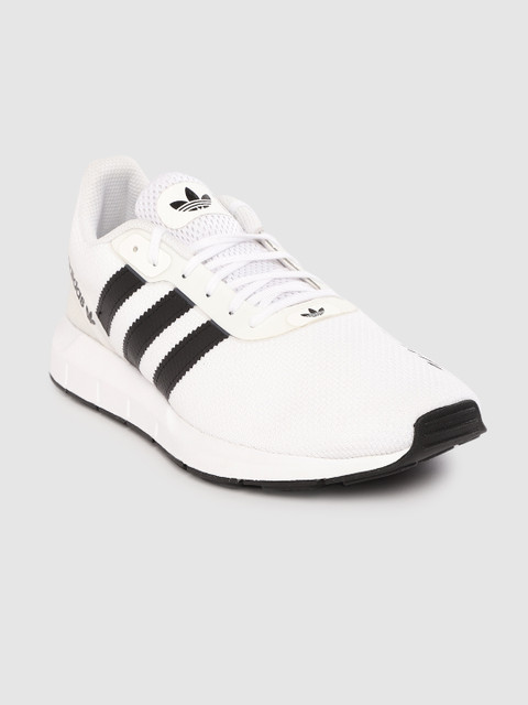 

ADIDAS Originals Men White Woven Design Swift Run RF Sneakers