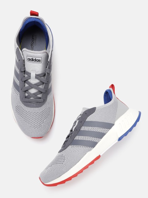 

ADIDAS Men Grey Woven Design Phosphere Running Shoes
